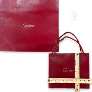 Authentic  - Cartier 10x8.5” shopping bag